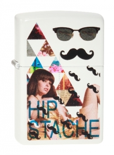 Zippo Hipster Mustache